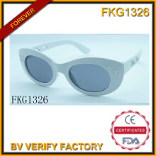 Блеск серый простой солнцезащитные очки (FK15027)